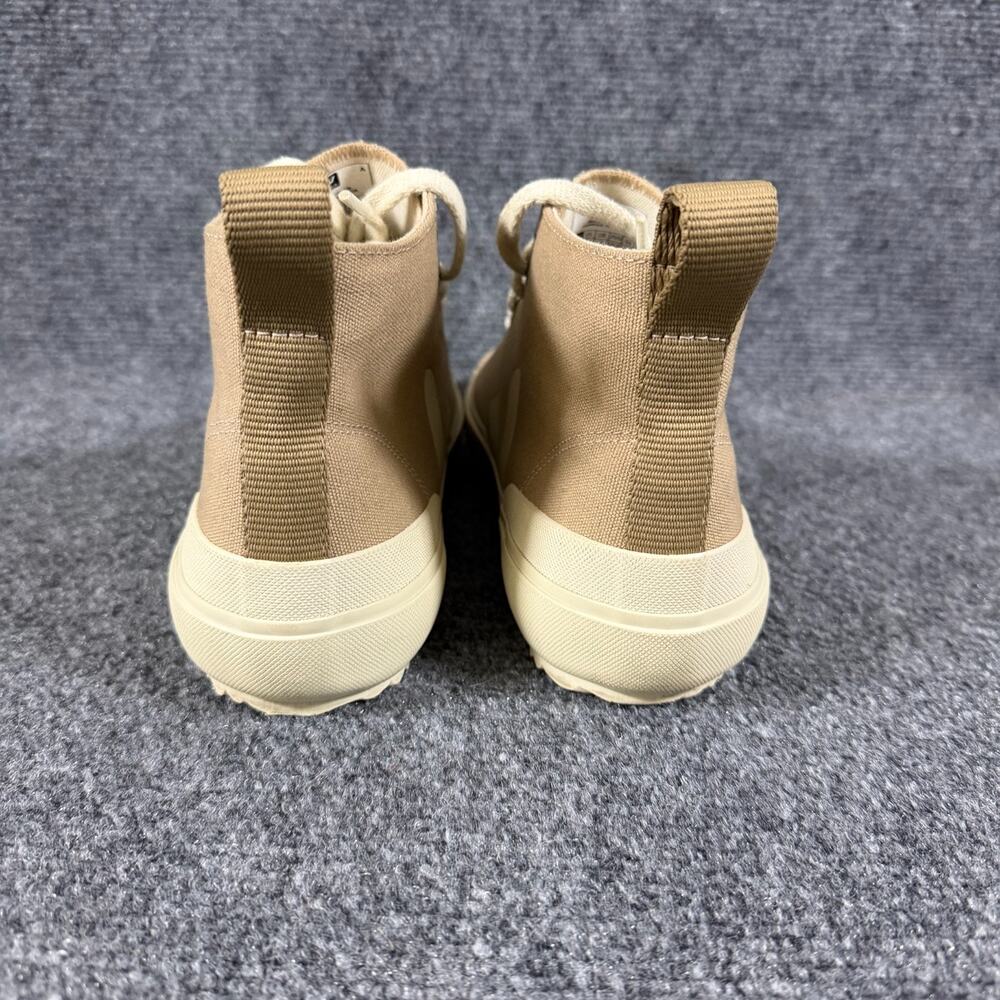 VEJA Nova HT High Top Sneakers Womens 8 EU 39 Tan Beige Canvas Organic Cotton - Picture 9 of 12